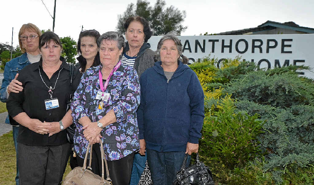 SUPPORT NETWORK: Together Sally McAlistair, Deb DeHamer, Klytie Cannavo, Julie Jones, Claudine Binet and Mary Ryan attended the meeting for concerned family, friends and members of the community regarding the closure of the Stanthorpe Nursing Home yesterday. SUPPORT NETWORK: Together Sally McAlistair, Deb DeHamer, Klytie Cannavo, Julie Jones, Claudine Binet and Mary Ryan attended the meeting for concerned family, friends and members of the community regarding the closure of the Stanthorpe Nursing Home yesterday.